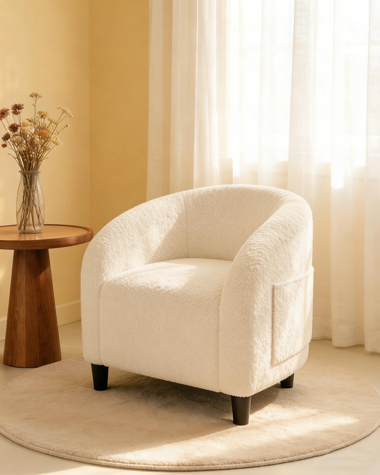 Office Furniture Hong Kong - Cadeira Decorativa Boucle, Cadeiras de Sala