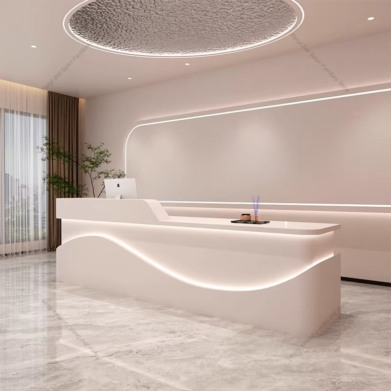 Office Furniture Store - Balcão de Caixa Moderno para Salão