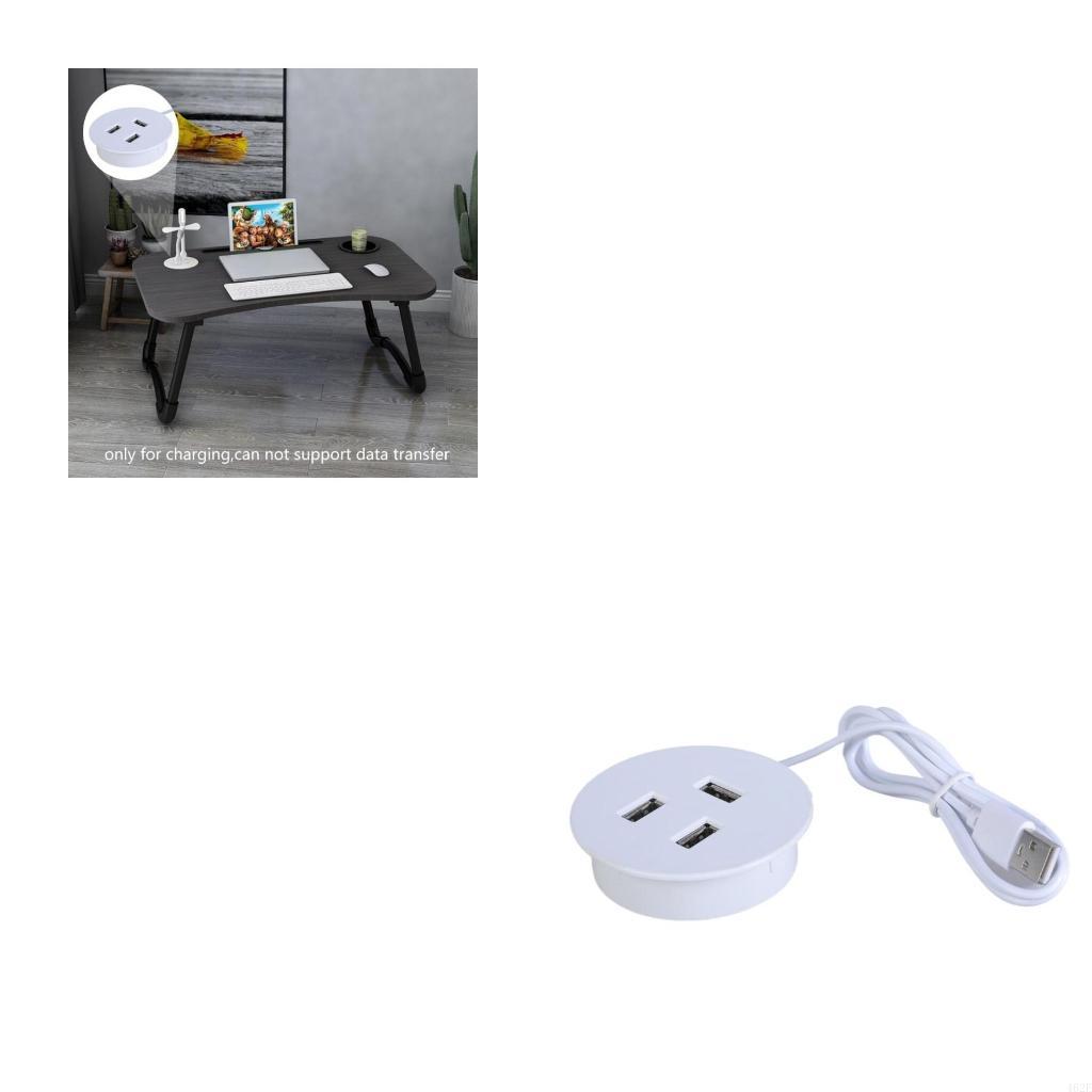 462E Desktop Hole USB embutido - Office Furniture Uk avaliação e preço