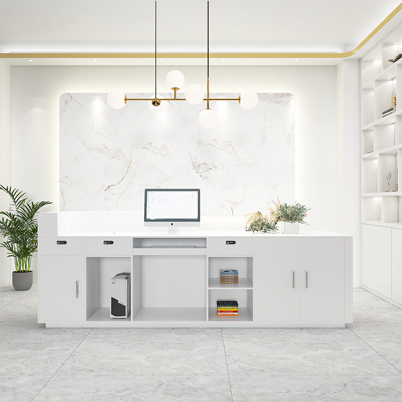 Balcão de Recepção Moderno Min - Office Furniture Store avaliação e preço