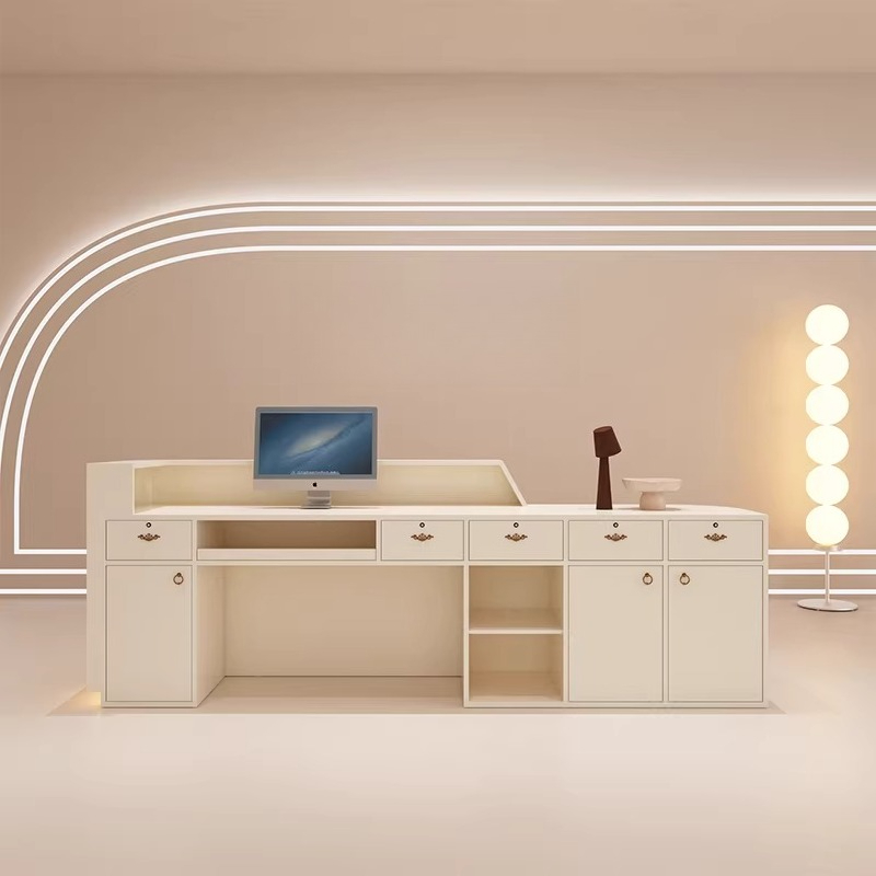 Balcão de Caixa para Salão de  - Office Furniture Store avaliação e preço