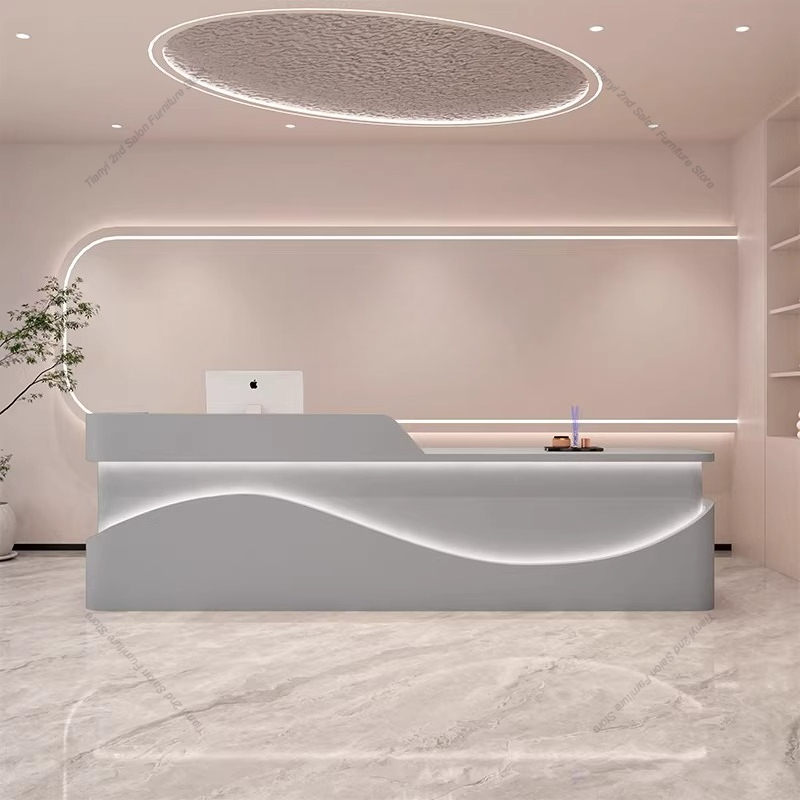 Balcão de Caixa Moderno para S - Office Furniture Store avaliação e preço