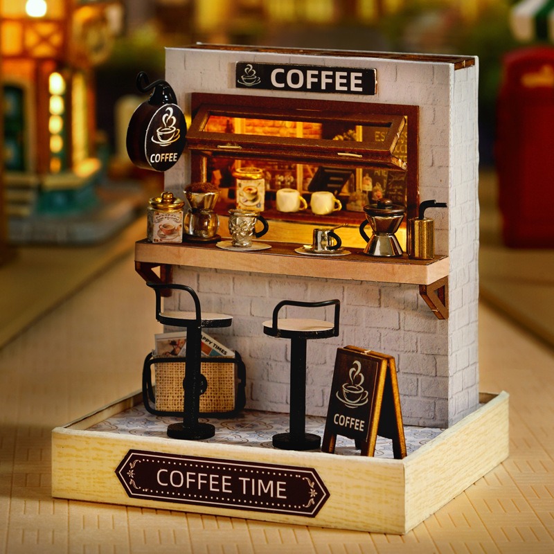 Kit de Mini Casa de Bonecas: C - Office Furniture Store avaliação e preço