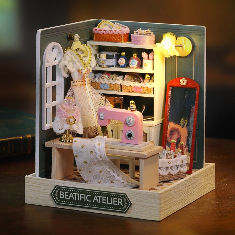 Kit de Mini Casa de Bonecas: C - Office Furniture Store avaliação e preço