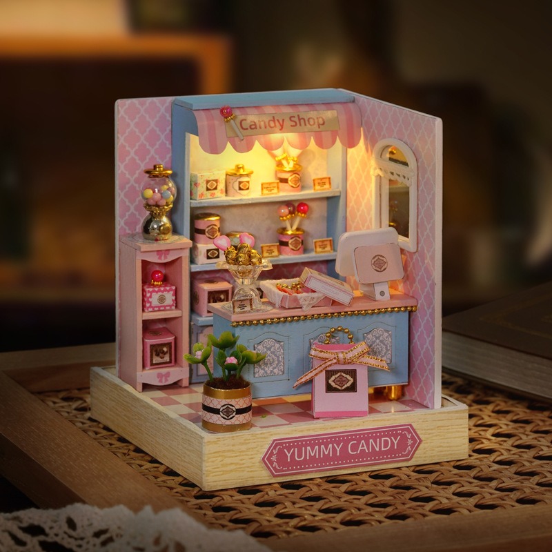 Kit de Mini Casa de Bonecas: C - Office Furniture Store avaliação e preço