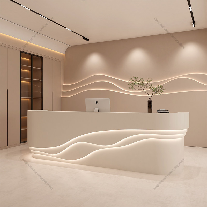 Balcão de Caixa Estilo Nórdico - Office Furniture Store avaliação e preço