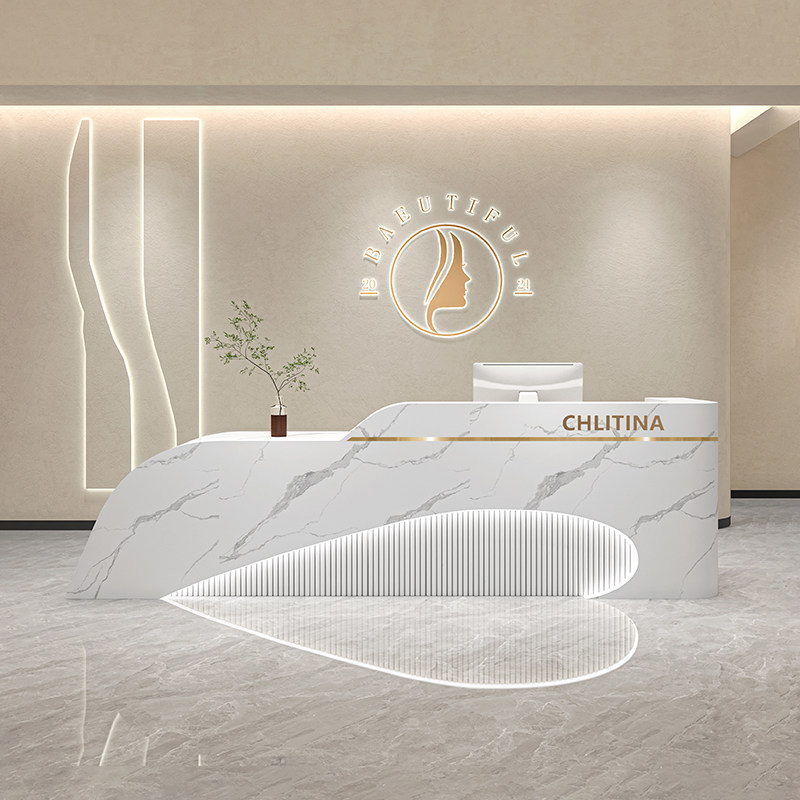 Balcão de Recepção Nórdico de  - Office Furniture Store avaliação e preço